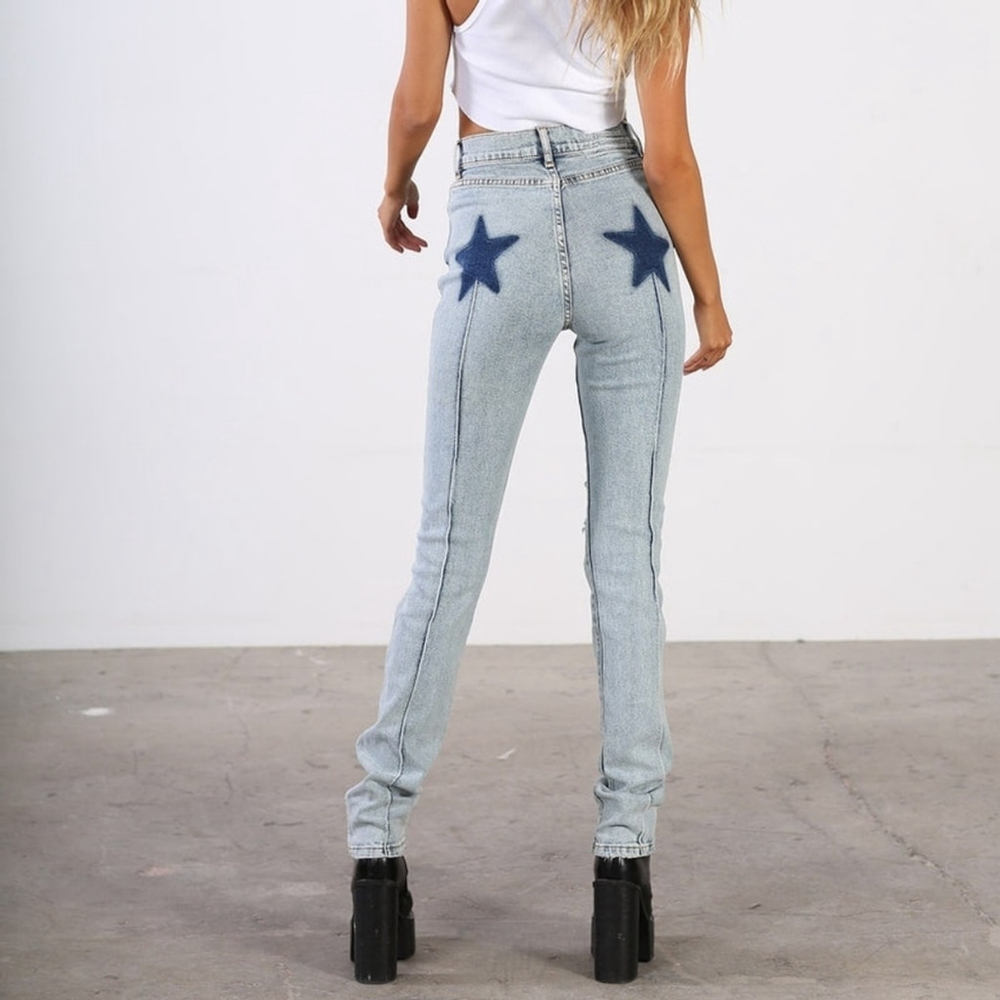 Revice Uptown Rising Star jeans high waisted distressed NEW size 26